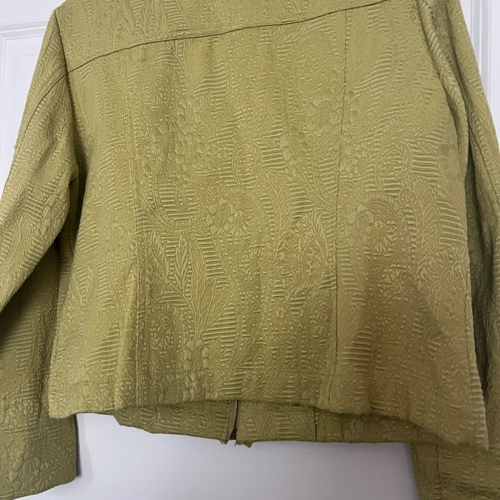 Ruby Rd. Olive Textured Jacket - image 5